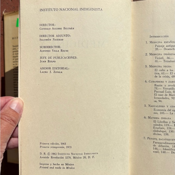 1973 Medicina y Magia Gonzalo Aguirre Beltran Medicine and Magic Colonialization - Picture 9 of 14